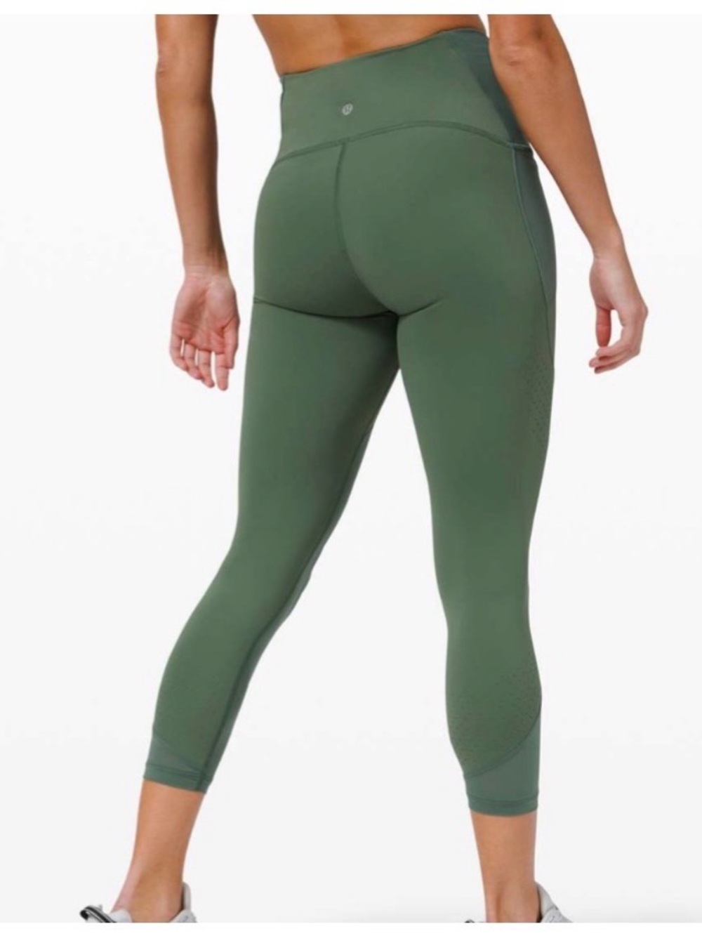 Lululemon athletica Uncovered Strength High-Rise Leggings Crop 23" Size 6 - Picture 2 of 15